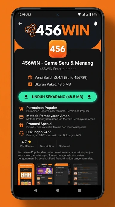 Panduan Unduh dan Instal APK 456win di Android