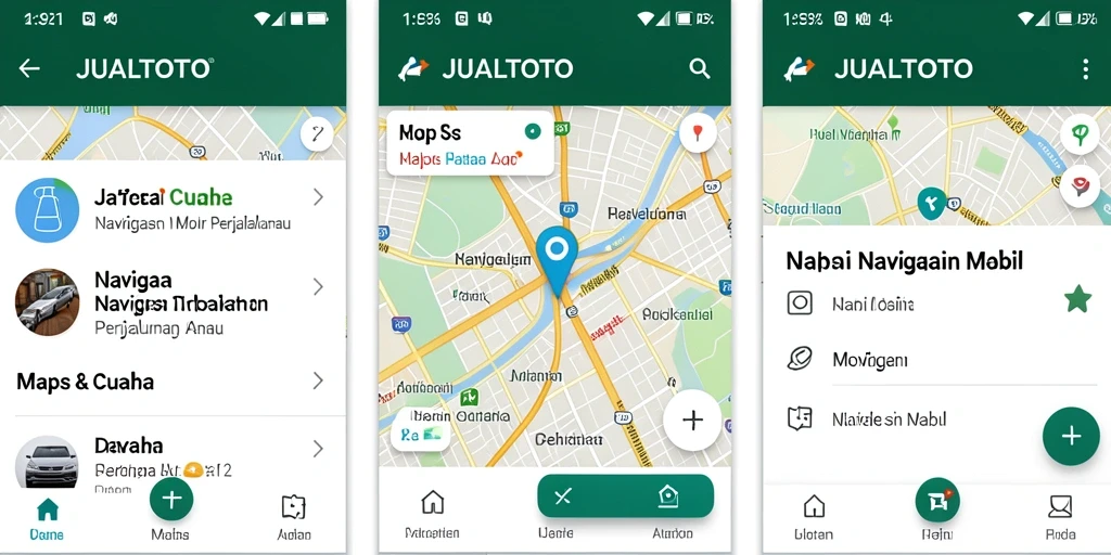 Antarmuka JUALTOTO menampilkan navigasi yang jelas dan informatif.