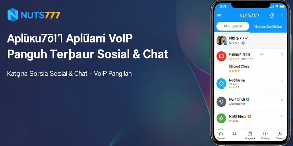 Antarmuka NUTS777 menampilkan fitur VoIP Panggilan yang inovatif.