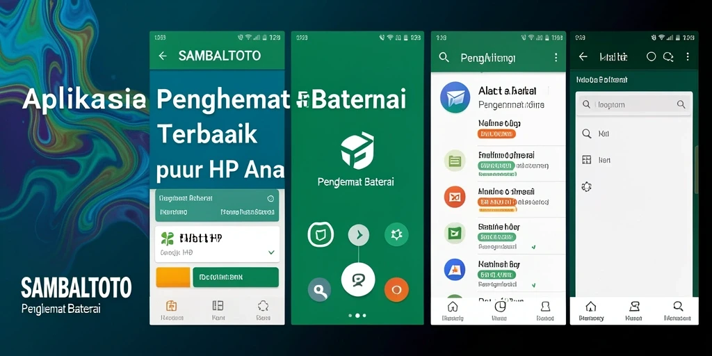 Tampilan antarmuka SAMBALTOTO yang jelas dan fungsional untuk penghemat baterai.