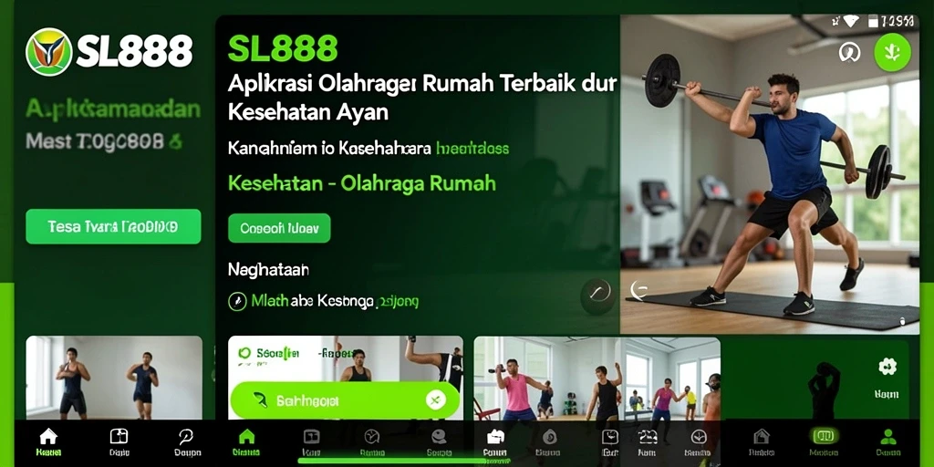 Tampilan antarmuka pengguna SL888 yang ramah dan fungsional.