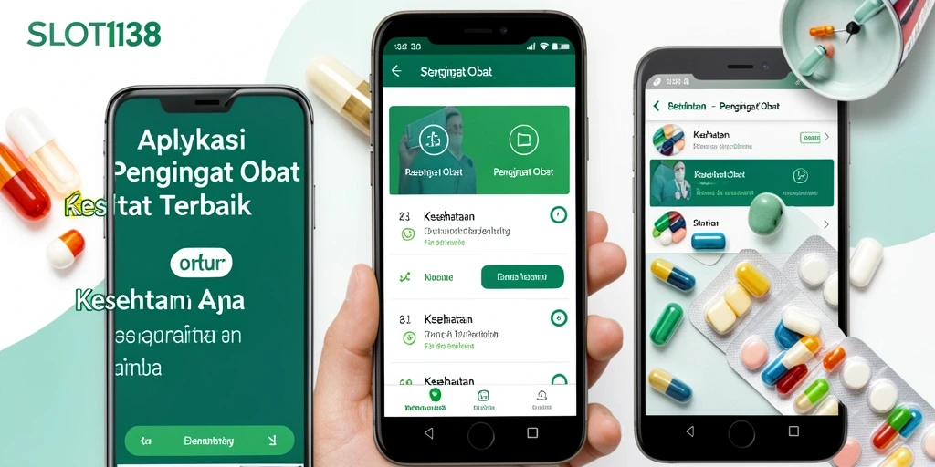 Antarmuka SLOT138 yang sederhana dan mudah digunakan untuk pengingat obat.